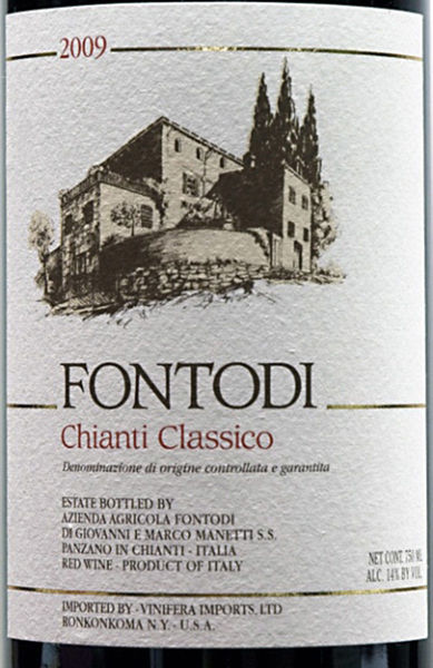 圖片 Fontodi Chianti Classico DOCG, Tuscany 2009富迪酒莊經典基安帝紅葡萄酒 2009